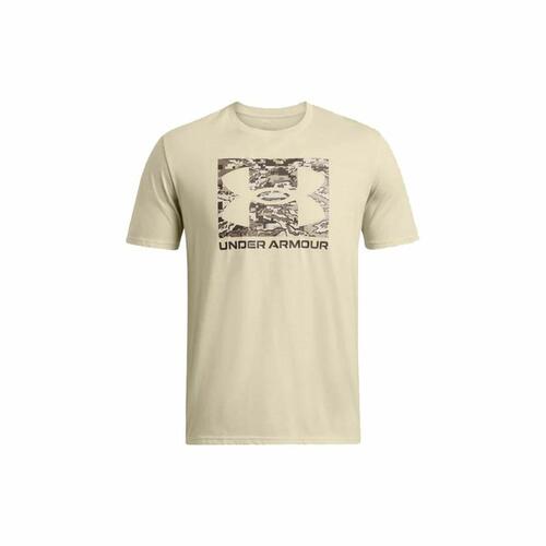 Kortærmet T-shirt til Mænd Under Armour ABC Camo Boxed Beige S
