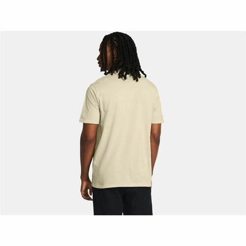 Kortærmet T-shirt til Mænd Under Armour ABC Camo Boxed Beige XL