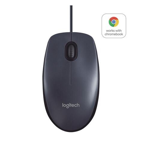 Mus Logitech B100 Sort