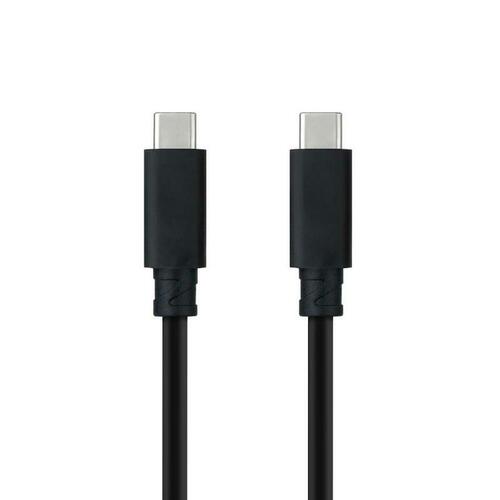 Kabel USB C NANOCABLE 10.01.4101-L150 1,5 m Sort