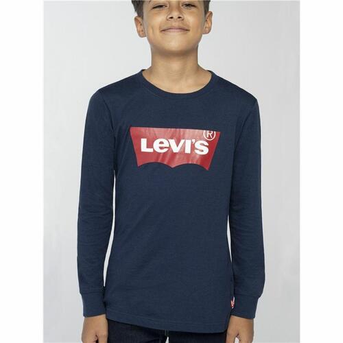 T-shirt Levi's Batwing Mørkeblå 12 år