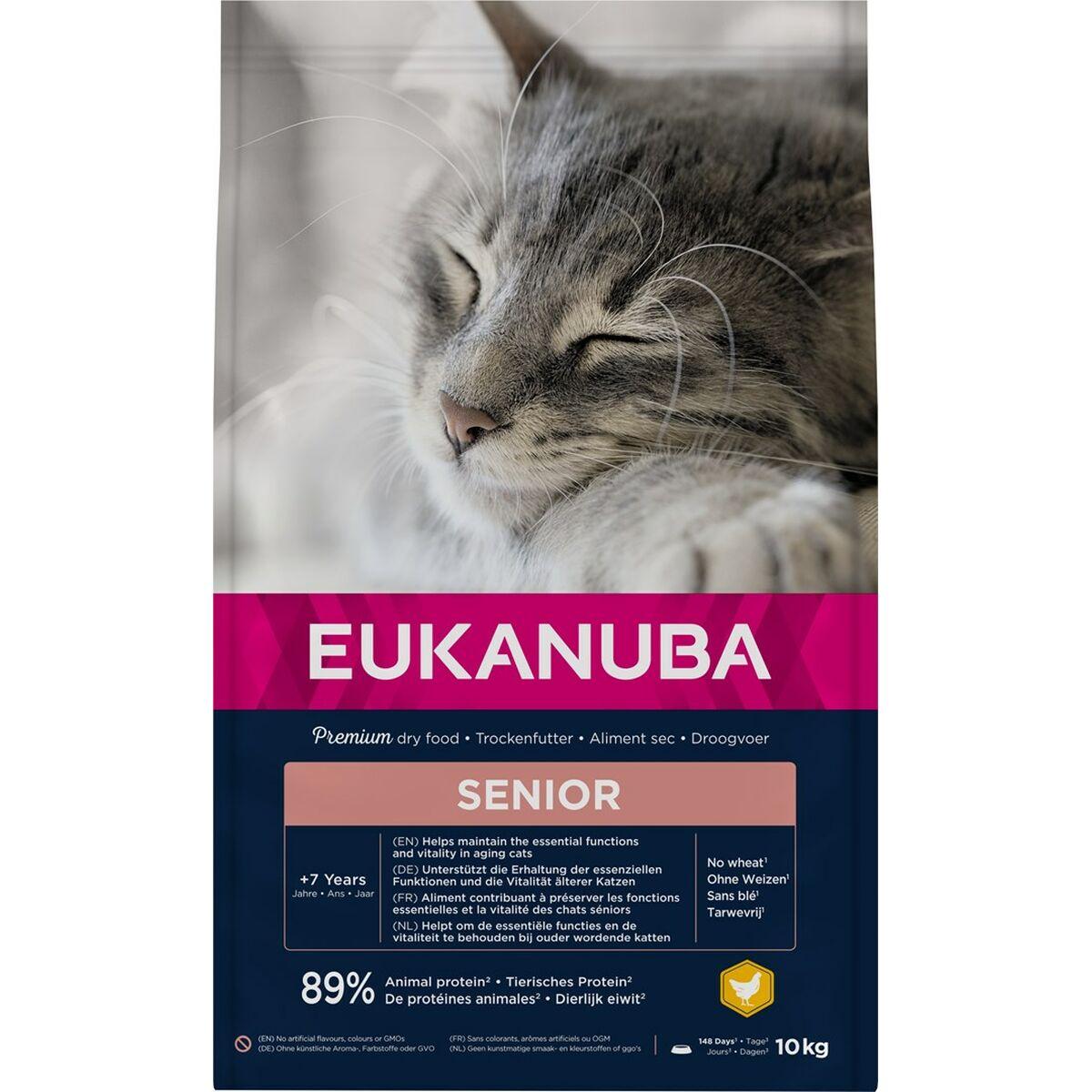 Kattemad Eukanuba Senior Chicken Kylling 10 kg