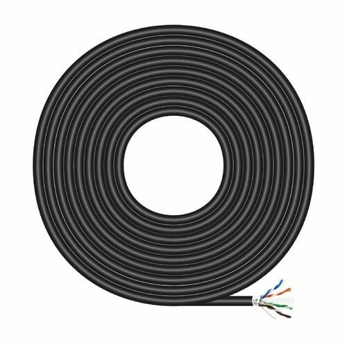 UTP kategori 6 stift netværkskabel Aisens AWG24 Sort 100 m