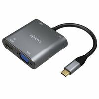 USB-C til VGA/HDMI-adapter Aisens A109-0626