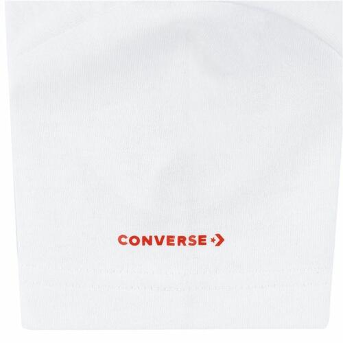 Sportstøj til Børn Converse Squiggle S/Se+Ft Hvid 24 måneder