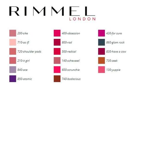 Læbestift Stay Satin Rimmel London 130 - yuppie