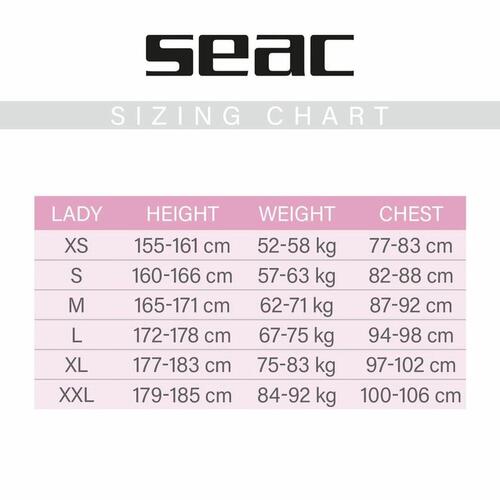 Neopren Seac Shorty Look 2,5 Mm Sort M