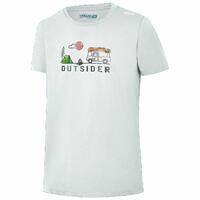 T-shirt Joluvi Outsider Camp Hvid S