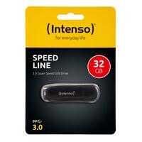 USB-stik INTENSO 3533480 USB 3.0 32 GB Sort 32 GB DDR3 SDRAM