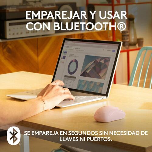 Mus Logitech M240 Pink