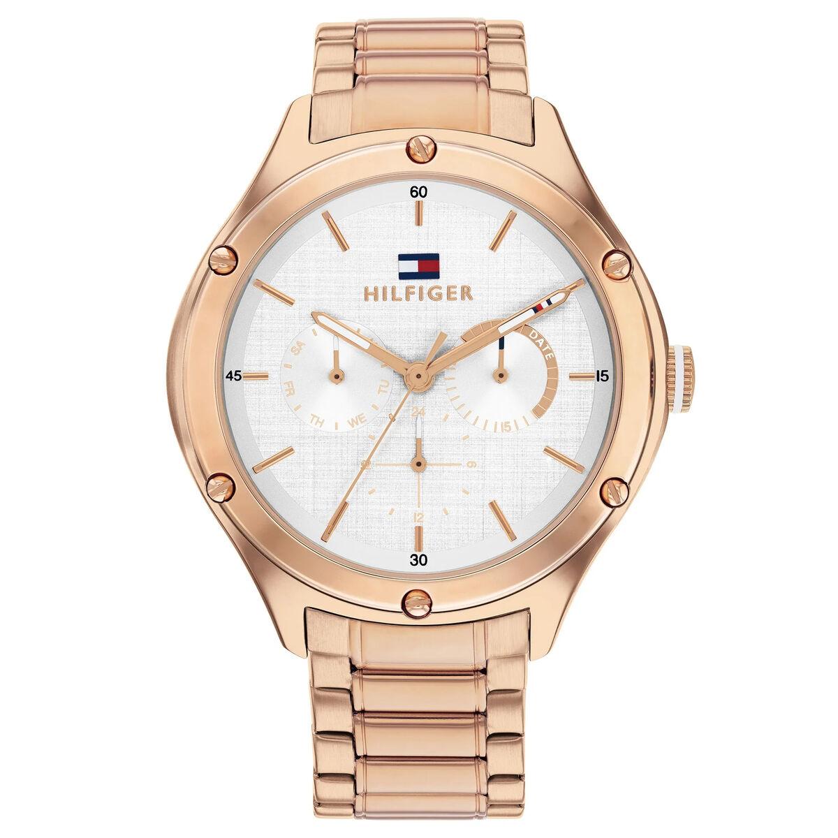 Dameur Tommy Hilfiger 1782682 - rosaguld, Ø 40 mm billede