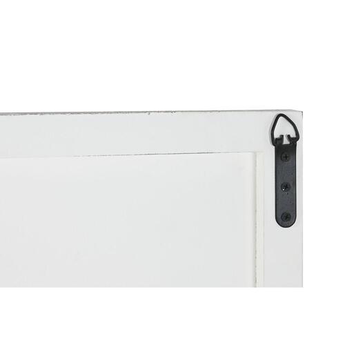 Vægdekoration Home ESPRIT Hvid Gylden Moderne Afklædt 120 x 3,5 x 120 cm