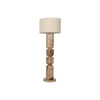 Gulvlampe Home ESPRIT Beige Natur 220 V 40 x 40 x 116 cm