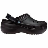 Træsko Crocs Classic Platform Lined Clog Sort 34-35