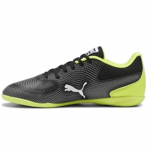 Indendørs fodboldstøvler til børn Puma TRUCO II Sort Børns Unisex 38.5