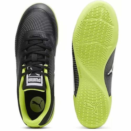 Indendørs fodboldstøvler til børn Puma TRUCO II Sort Børns Unisex 38.5