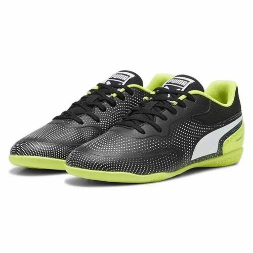 Indendørs fodboldstøvler til børn Puma TRUCO II Sort Børns Unisex 38.5
