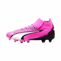 Voksen fodboldstøvler Puma Ultra Pro FG/AG Hvid Pink 39