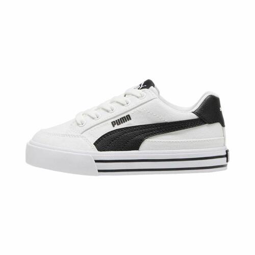 Kondisko til Børn Puma Court Classic Vulc F Hvid 32