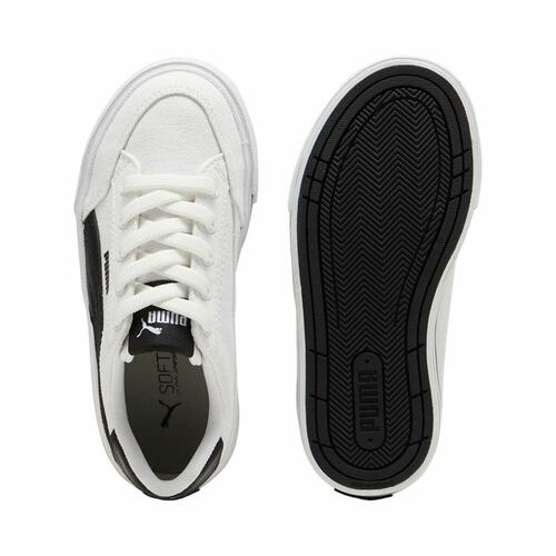 Kondisko til Børn Puma Court Classic Vulc F Hvid 32