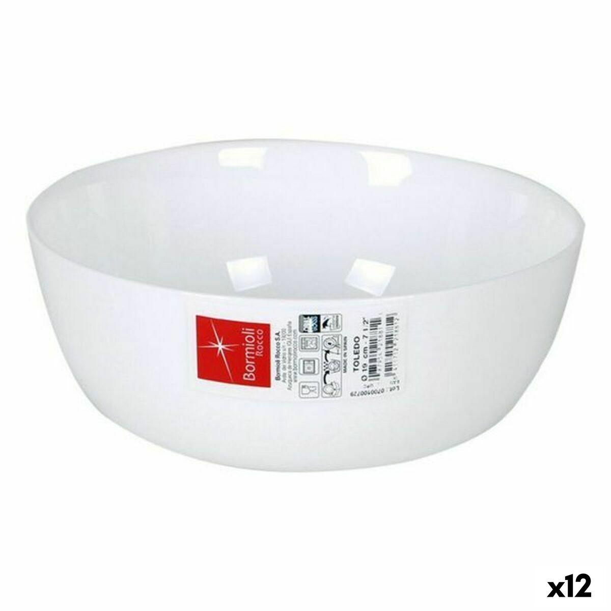 Salatskål Bormioli 104811 (12 enheder) (ø 19 cm)