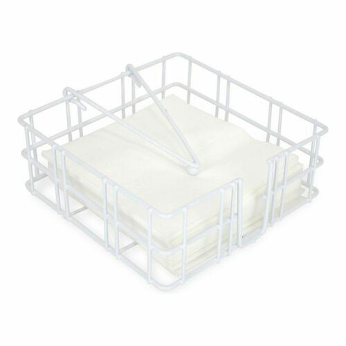 Servietholder Confortime Hvid 18 x 18 x 6,5 cm (12 enheder)