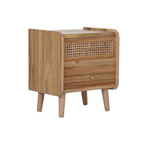 Natbord Home ESPRIT Brun Akacie Træ MDF 40 x 30 x 46 cm