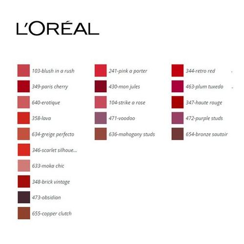 Læbestift Color Riche L'Oreal Make Up (4,8 g) 3,6 g 358-lava