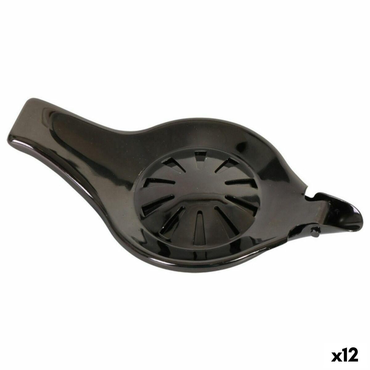 Inde frugtpresser - sort, manuel, 12 stk. (ø 6,8 × 12,5 cm)