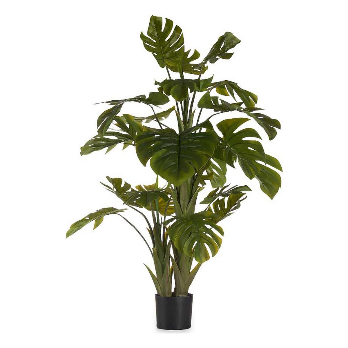 Dekorativ plante Monstera 105 x 150 x 105 cm Grøn Plastik Jernkabel