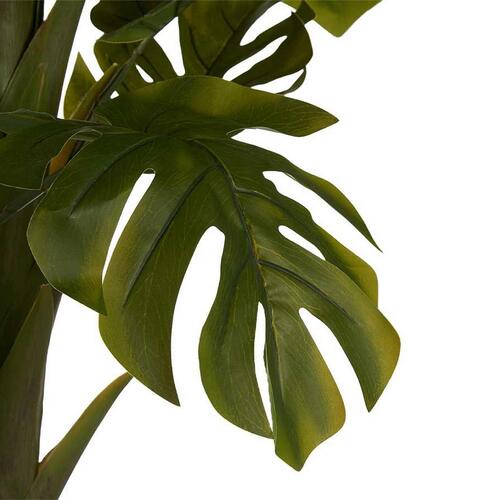 Dekorativ plante Monstera 105 x 150 x 105 cm Grøn Plastik Jernkabel