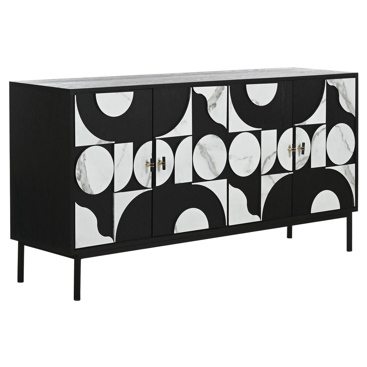 Skænk Home ESPRIT Metal Gran 160 x 40 x 80 cm