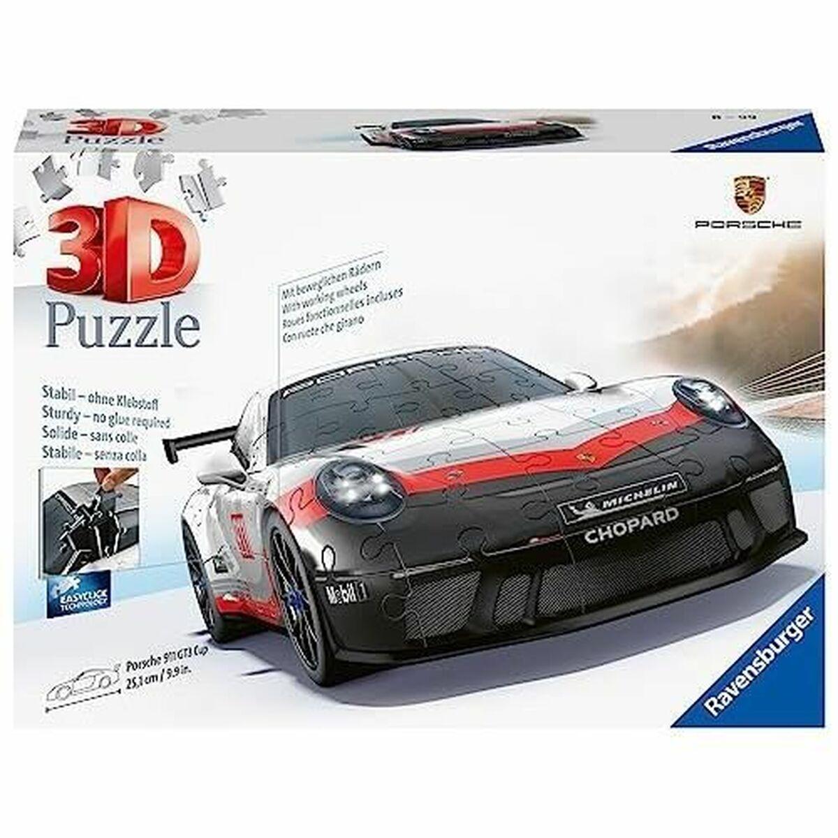 Ravensburger 3D puslespil - Porsche 911 GT3 Cup