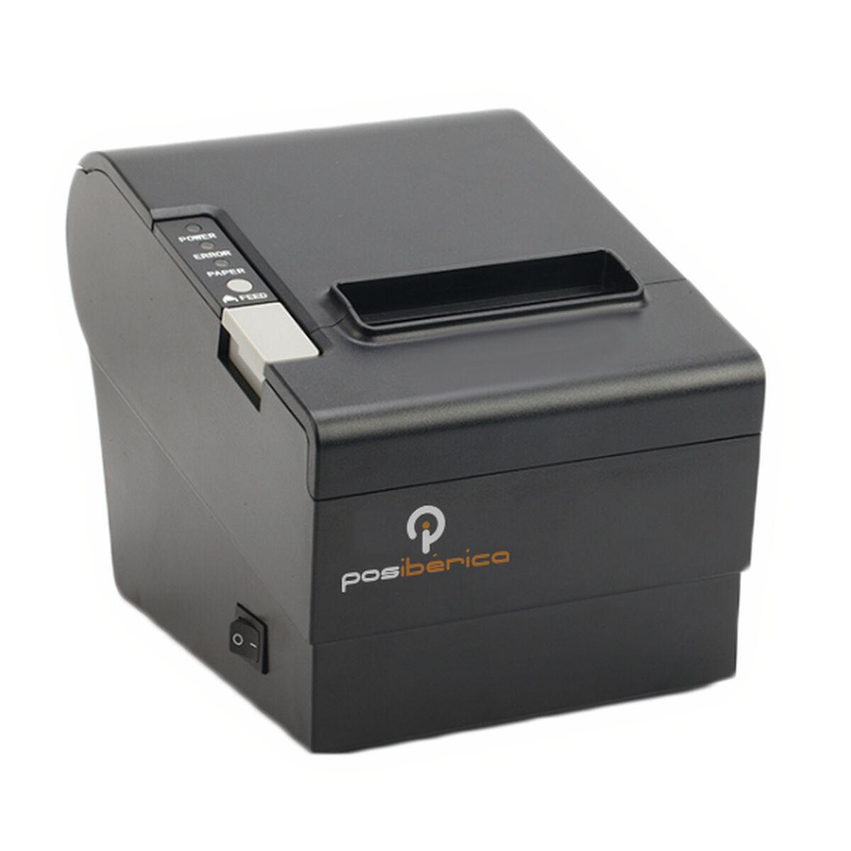 Etiketprinter termisk Posiberica IDRO8008J - sort monochrome