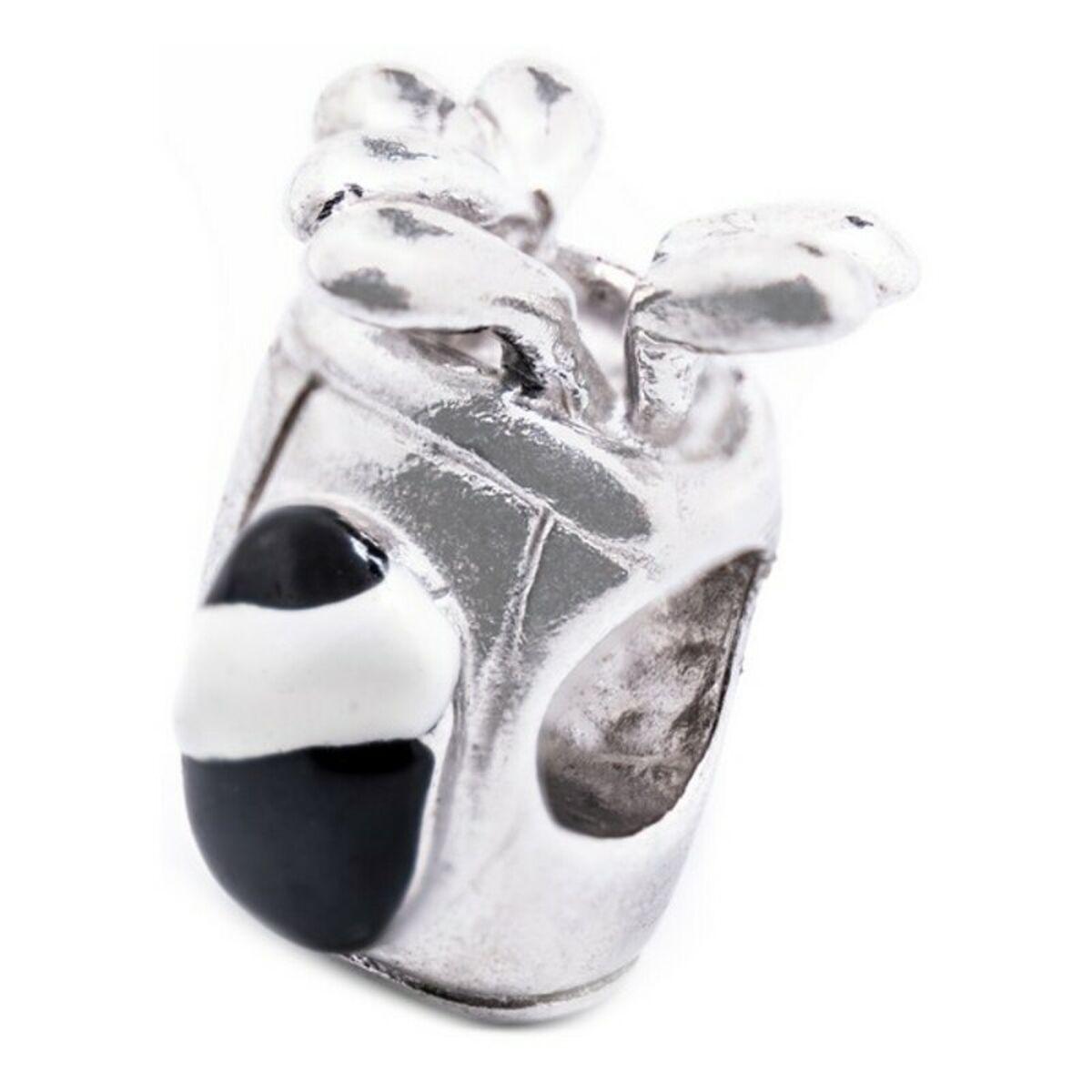 Charm i sterling sølv - sølvfarvet, 1 cm (VMM0251-11)