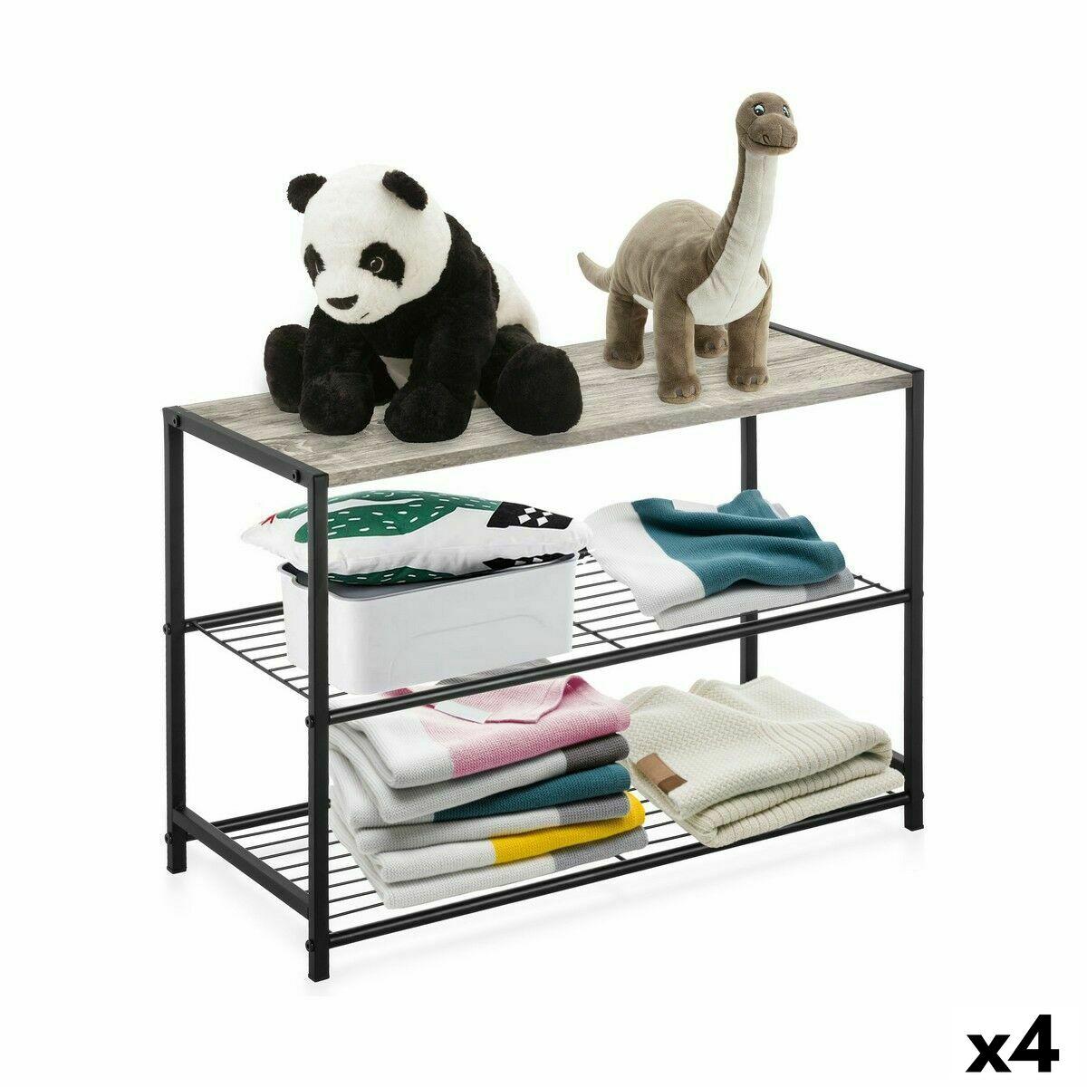 Hylder Confortime Metal 60 x 30 x 43 cm (4 enheder)