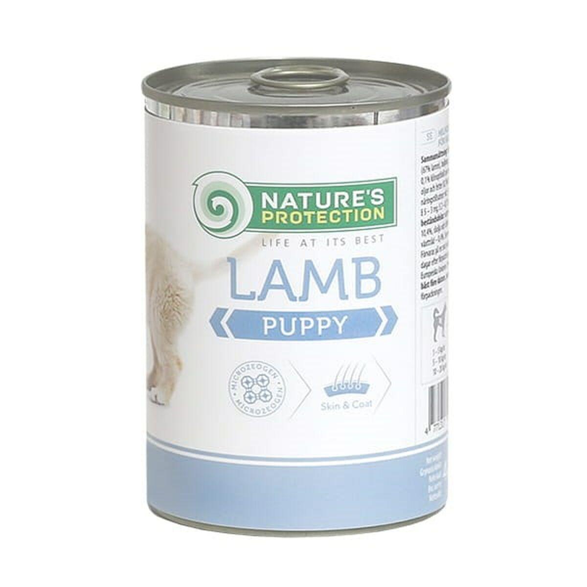 Våd mad NATURE'S PROTECTION Puppy Lamb 400 g