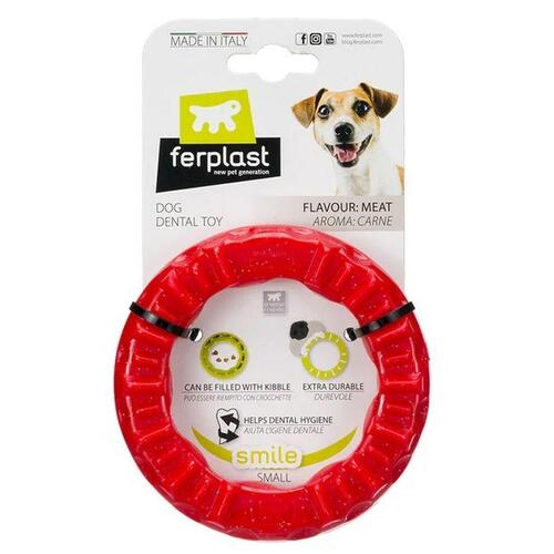 Hund Bidering Ferplast Rød Naturgummi dyr
