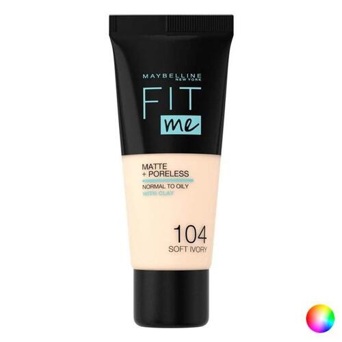 Flydende makeup foundation Fit Me! Maybelline (30 ml) (30 ml) 112-soft beige 30 ml