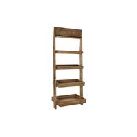 Hylder Natur Genbrugt Træ 4 Hylder (80 x 50 x 200 cm)