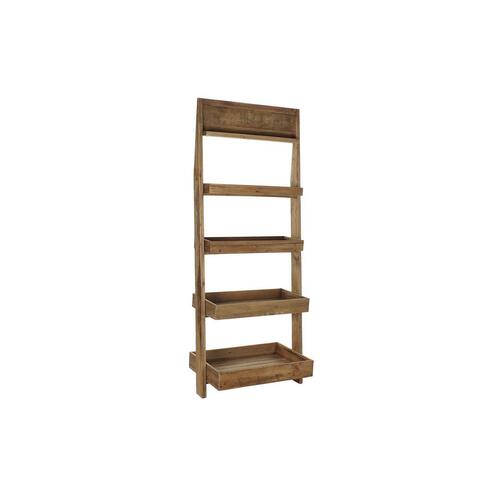 Hylder Natur Genbrugt Træ 4 Hylder (80 x 50 x 200 cm)