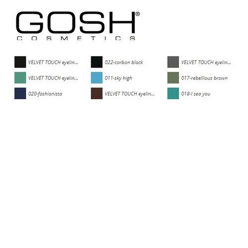 Eyeliner Velvet Touch Gosh Copenhagen (1,2 g) hypnotic grey
