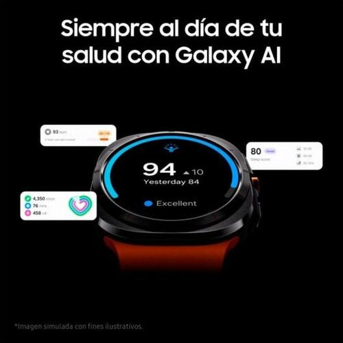 Smartwatch Samsung GALAXY WATCH ULTRA Grå Orange Mørkegrå