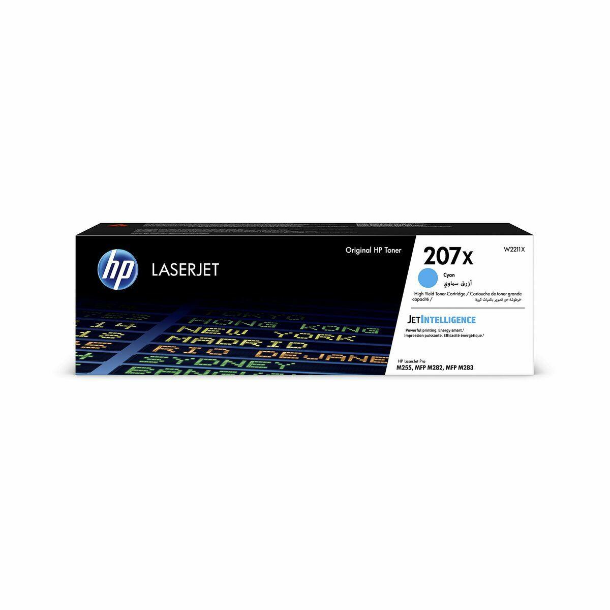 Original toner HP W2211X Cyan