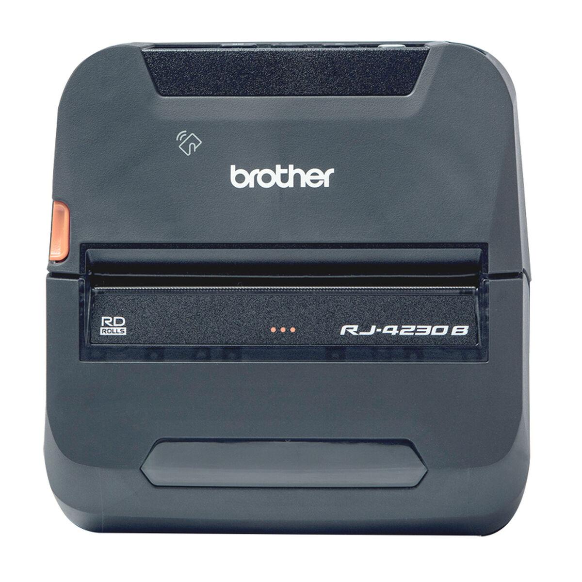 Brother Rj-4230b Dt 4 tommer Mobil Kvitteringsprinter Usb/bt
