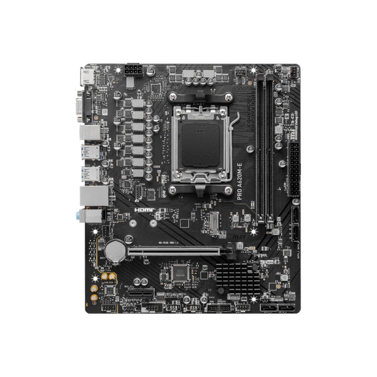 Motherboard MSI PRO A620M-E AM5 AMD AM5 LGA 1700 AMD