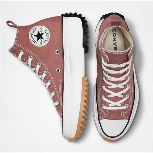 Kvinde Casual Sneakers Converse Run Star Hike Pink Laksefarvet 41
