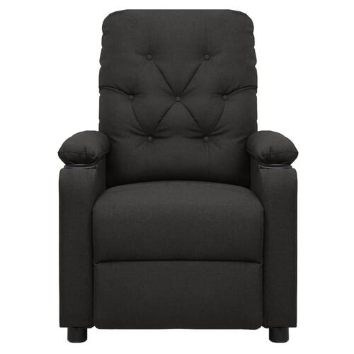 Eldrevet massagestol stof sort
