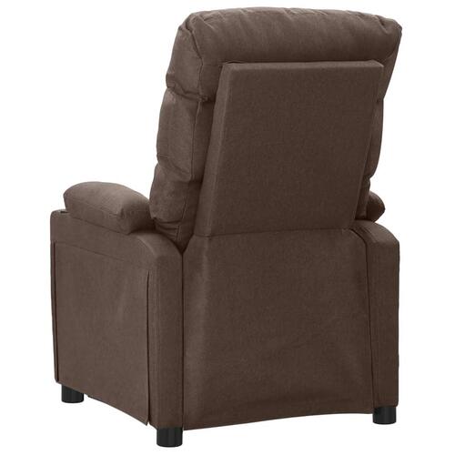 Massagestol stof gråbrun