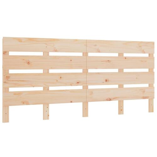 Sengeramme uden madras 180x200 cm massivt fyrretræ